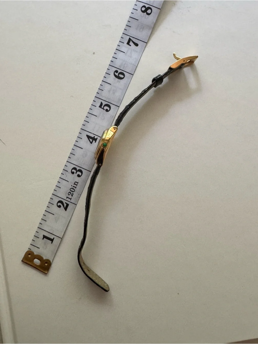 Swatch Watch White Dial with Roman Numerals and Black patent Strap